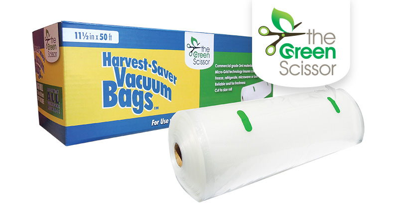 Harvest Saver Vacuum Bags from The Green Scissor