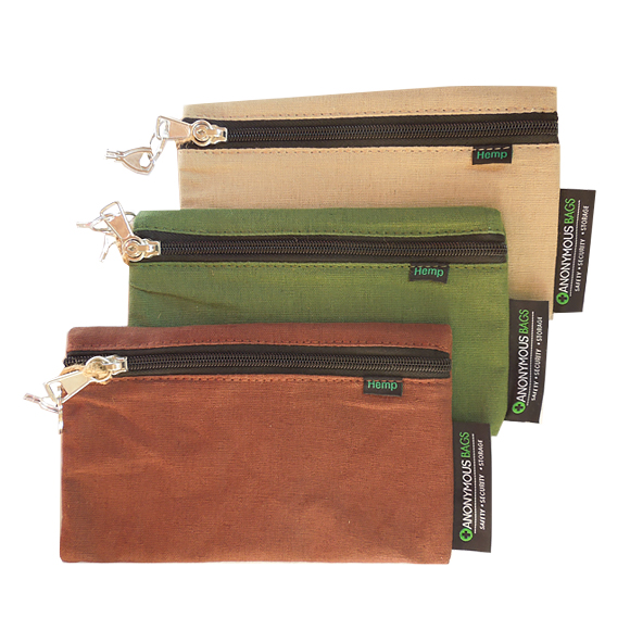Anonymous Bags Hemp Locking Storage Envelope SMALL Wholesale
