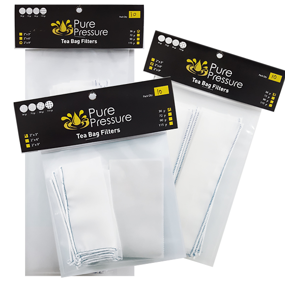 Pure Pressure Rosin Bags from Wholesale Harvest Supply