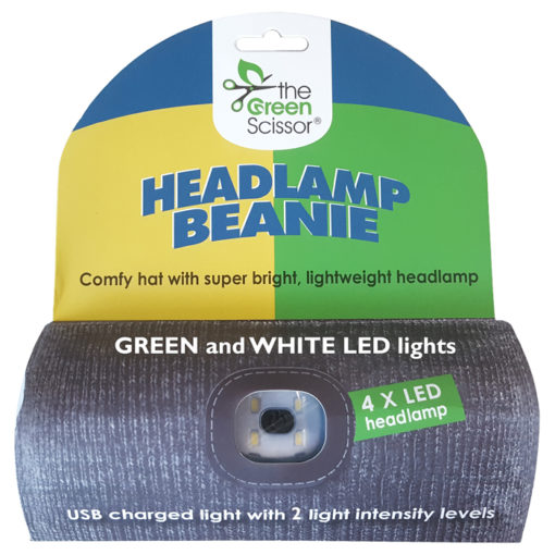 The Green Scissor Headlamp Beanie