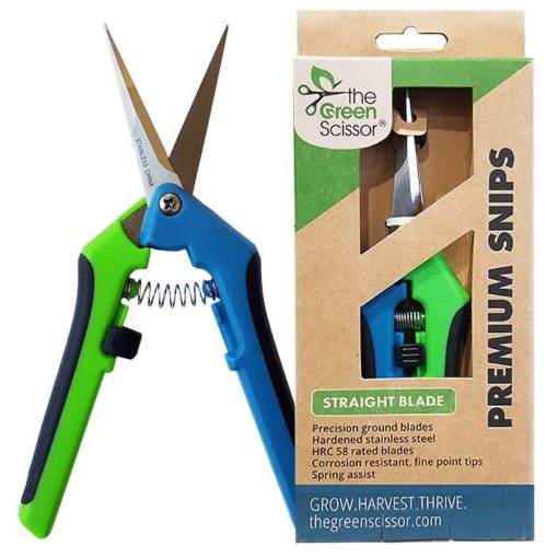 The Green Scissor PREMIUM Snips Straight