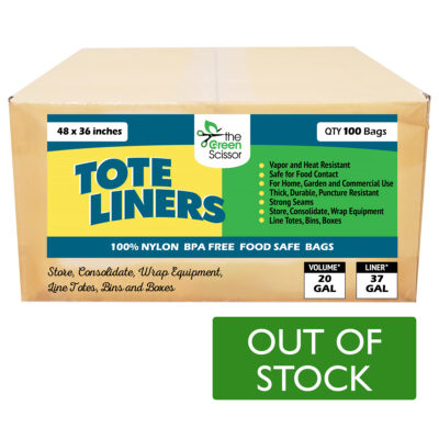 The Green Scissor Tote Liners 100 ct