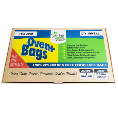 The Green Scissor Oven+ Plus Bags 18 x 20 in - 100 box